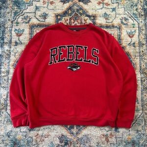 Vintage NCAA UNLV Rebels Spellout Crewneck Size XL